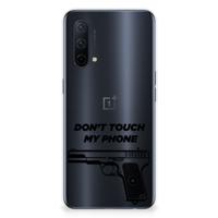 OnePlus Nord CE 5G Silicone-hoesje Pistol DTMP OnePlus Nord CE 5G Silicone-hoesje Pistol DTMP