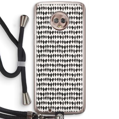 Crazy shapes: Motorola Moto G6 Transparant Hoesje met koord