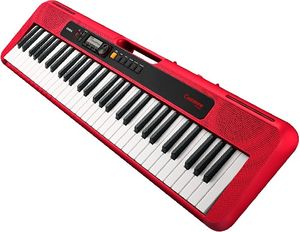 Casio CT-S200 MIDI toetsenbord 61 toetsen USB Rood, Wit