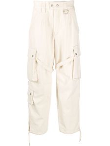 MARANT pantalon Eusebio en coton à poches cargo - Tons neutres