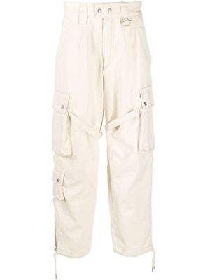 MARANT pantalon Eusebio en coton à poches cargo - Tons neutres
