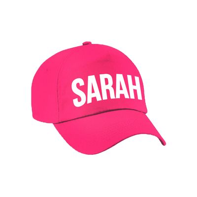 Sarah cadeau pet /cap roze voor dames Sarah cadeau pet /cap roze voor dames