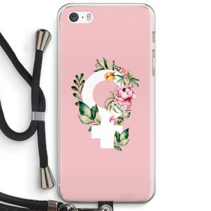 Venus: iPhone 5 / 5S / SE Transparant Hoesje met koord
