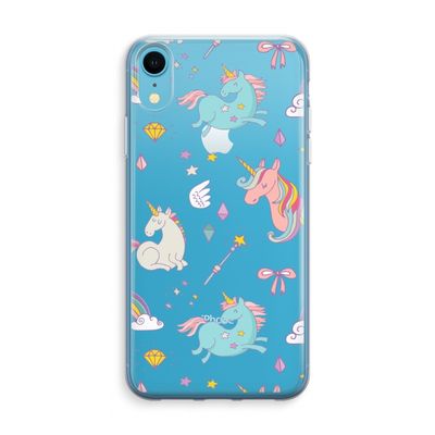 Fantasiewereld: iPhone XR Transparant Hoesje