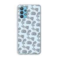 Poezen: Samsung Galaxy A32 4G Transparant Hoesje