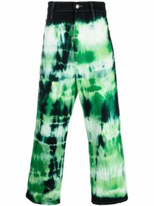 AMI Paris Pantalon Alex Fit - Vert