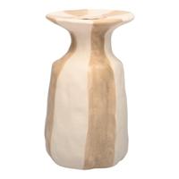 Vaas Larisa crème/wit 15,3x15,3x26cm