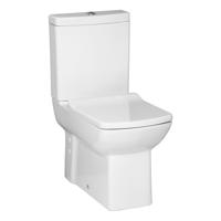 Creavit Lara Staande Toilet - onderpot - zonder bidet sproeier - muur/onderuitgang - wit LR360-11CB00E-0000