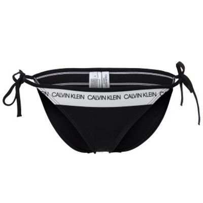 Calvin Klein CK Logo String Side Tie Bikini