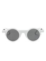 VAVA Eyewear lunettes de soleil BL0002 à monture ronde - Blanc