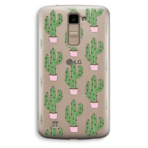 Cactus Lover: LG K10 (2016) Transparant Hoesje