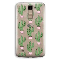 Cactus Lover: LG K10 (2016) Transparant Hoesje