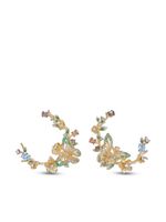 Anabela Chan boucles d'oreilles Orchard Garland en or 18ct