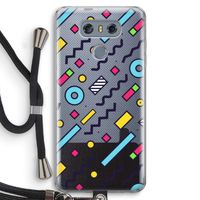 8-bit N°8: LG G6 Transparant Hoesje met koord