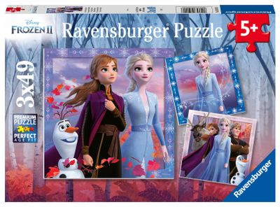 Ravensburger puzzel frozen 2 3x49 stukjes