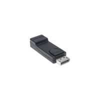 Manhattan 151993 DisplayPort Adapter [1x DisplayPort stekker - 1x HDMI-bus] Zwart UL gecertificeerd, Vergulde steekcontacten - thumbnail