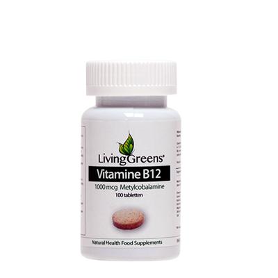 Livinggreens Vitamine B12 methylcobalamine 1000mcg 180 Tabletten