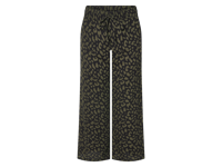 esmara Dames broek - plus size (Olijfgroen/print, XXL (52/54))