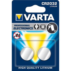 Varta CR2032 Knoopcelbatterijen 2 Stuks