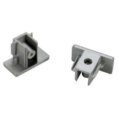 SLV ZilvergrijzeEindkapjes 1-Fase - 143132