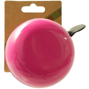 Fietsbel Ding Dong 80 mm magenta