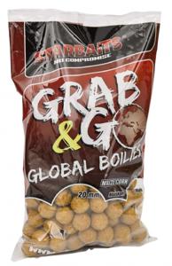 Starbaits Grab & Go Global Boilies 14mm 1Kg Sweet Corn