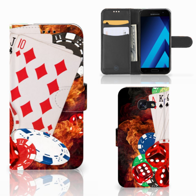 Samsung Galaxy A5 2017 | Wallet Case | met Pasjes | Casino