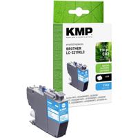 KMP Inktcartridge vervangt Brother LC-3219XLC Compatibel Cyaan B58CX 1538,4003