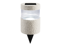 LIVARNO home Solar tuinlamp (Cilindrisch, Lichtgrijs)
