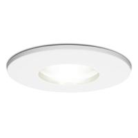 Barcelona LED Inbouwspot - Dimbaar - 4 Watt 6500K daglicht wit - GU10 Fitting - IP44 spatwaterdicht - Wit - Voor binnen, buiten en badkamer - thumbnail