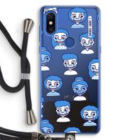 Gezichtjes: Xiaomi Mi Mix 3 Transparant Hoesje met koord
