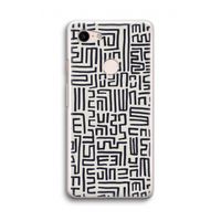 Moroccan Print: Google Pixel 3 Transparant Hoesje