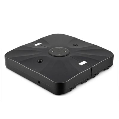 360°Draaibare Met Water/Zand Te Vullen Parasolvoet Op Wielen Met Telescopische Parasolvoet