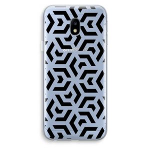 Crazy pattern: Samsung Galaxy J3 (2017) Transparant Hoesje