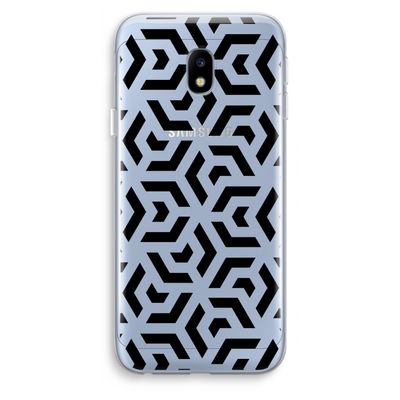 Crazy pattern: Samsung Galaxy J3 (2017) Transparant Hoesje