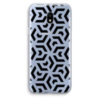 Crazy pattern: Samsung Galaxy J3 (2017) Transparant Hoesje