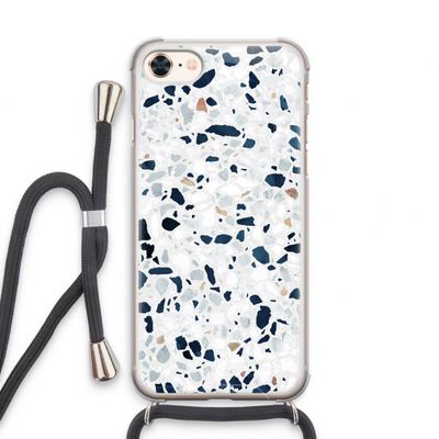 Terrazzo N°1: iPhone 7 Transparant Hoesje met koord
