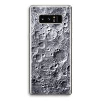 Maanlandschap: Samsung Galaxy Note 8 Transparant Hoesje
