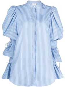 ETRO chemise à manches bouffantes - Bleu