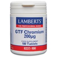 Lamberts GTF chroom 200mcg 100 Tabletten
