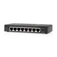 Nedis NSWH8P110BK netwerk-switch Managed Gigabit Ethernet (10/100/1000) Zwart