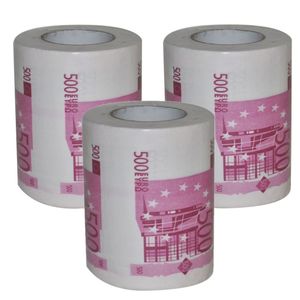 3x Rollen 500 euro toiletpapier