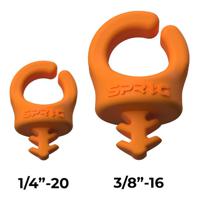 SPRIG Orange Value pack  10x 1/4”-20 Sprigs + 5x 3/8”-16 Big Sprigs