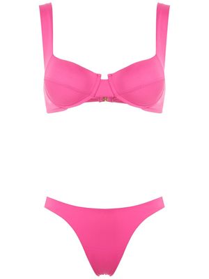 Brigitte bikini à design échancré - Rose