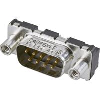 FCI D-SUB D09P24A4GV00LF D-sub male connector 180 ° Aantal polen: 9 Print 1 stuk(s)