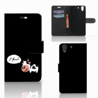Huawei Y6 II | Honor 5A Leuk Hoesje Cow - thumbnail