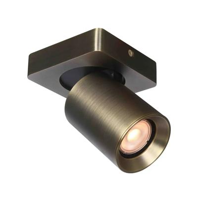 Artdelight Spot Megano 1 lichts antiek brons