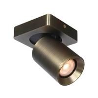 Artdelight Spot Megano 1 lichts antiek brons