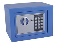 Kluis Pavo mini elektronisch 230x170x170mm blauw - thumbnail