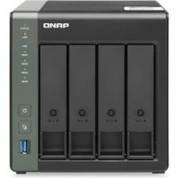 QNAP TS-431X3-4G, 4 BAY NAS (NO DISK),AL-314,4GB,10GbE SFP +(1) ,2.5GbE(1),GbE(1),TWR,2YR